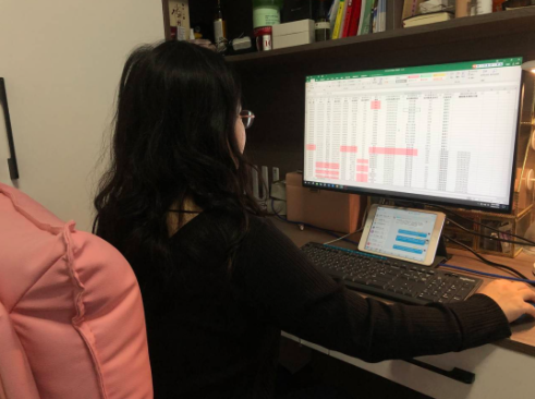 电脑前的人描述已自动生成